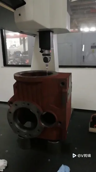 Saf58 Flange Mounted Helical Worm Gearmotor with Hollow Shaft