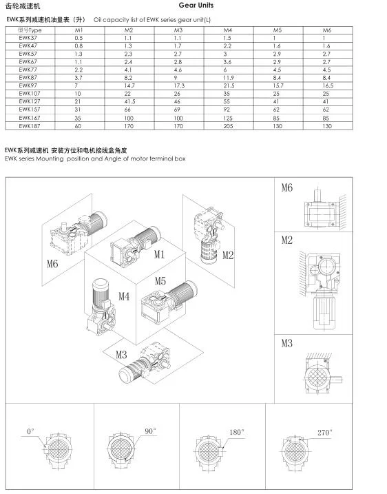 Eastwell Brand Helical Bevel Gearmotor Reduction